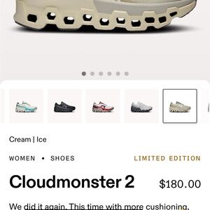 Cream Cloudmonster 2 Sneakers
